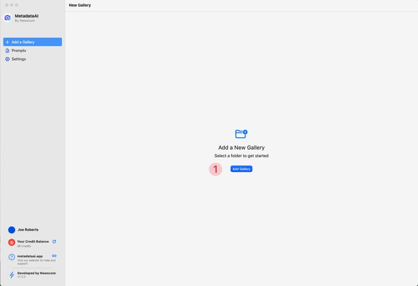 First Launch and Galleries